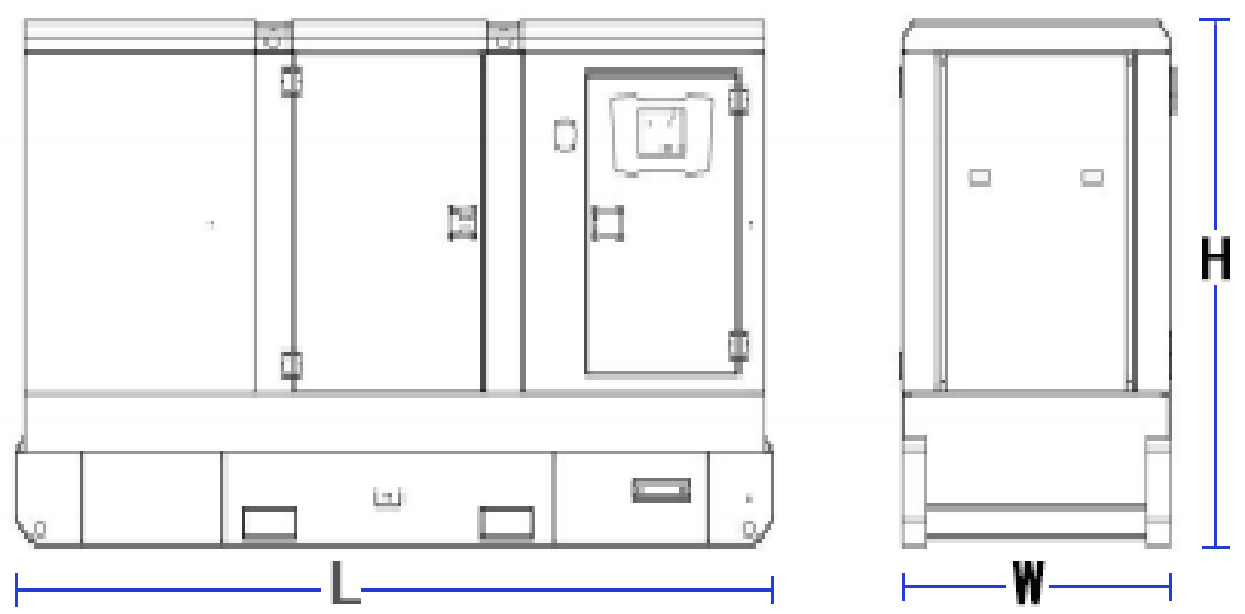 Guangdong Factory Price 1125KVA Open Type 220V/380V With ATS 900KW Cummins Diesel Generator Set
