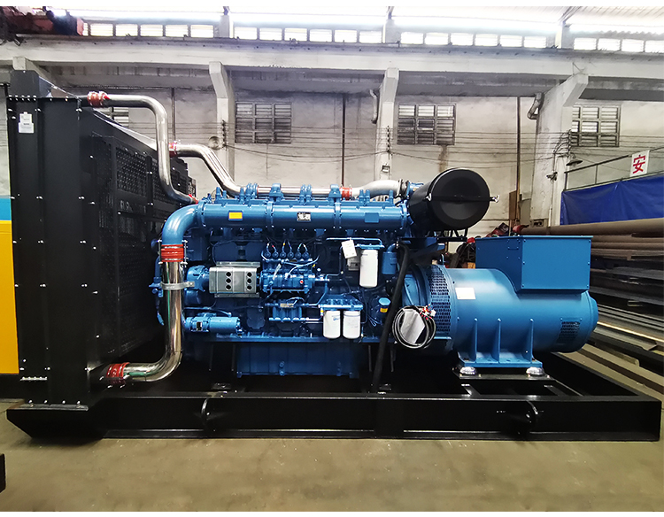 Large Industrial Standby Diesel Generator Set 1250KW/1562.5KVA Prime Power 50Hz/60Hz Yuchai Factory Direct Price