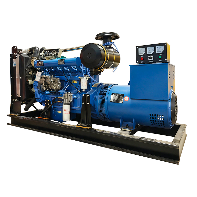 Ricardo 120KW/150KVA silent diesel generator set, compact structure, suitable for outdoor construction temporary campsite power supply