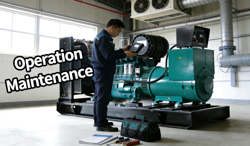 What are the operation and maintenance of diesel generator sets?
