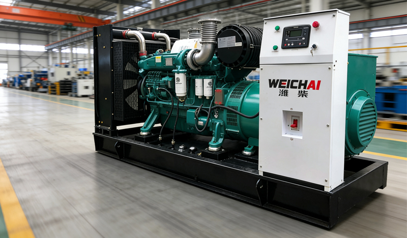 What are the characteristics of Weichai Power diesel generator sets?
